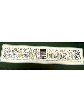 The Butterfly Garden Cross Stitch Pattern By The Drawn Thread Floral Needlework